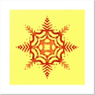 Phulkari Motif GC-128-01 Posters and Art